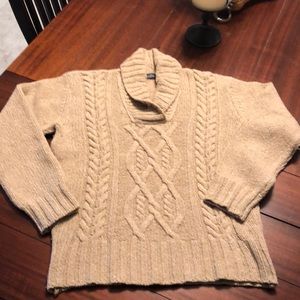 Ireland’s eye cashmere sweater size m camel